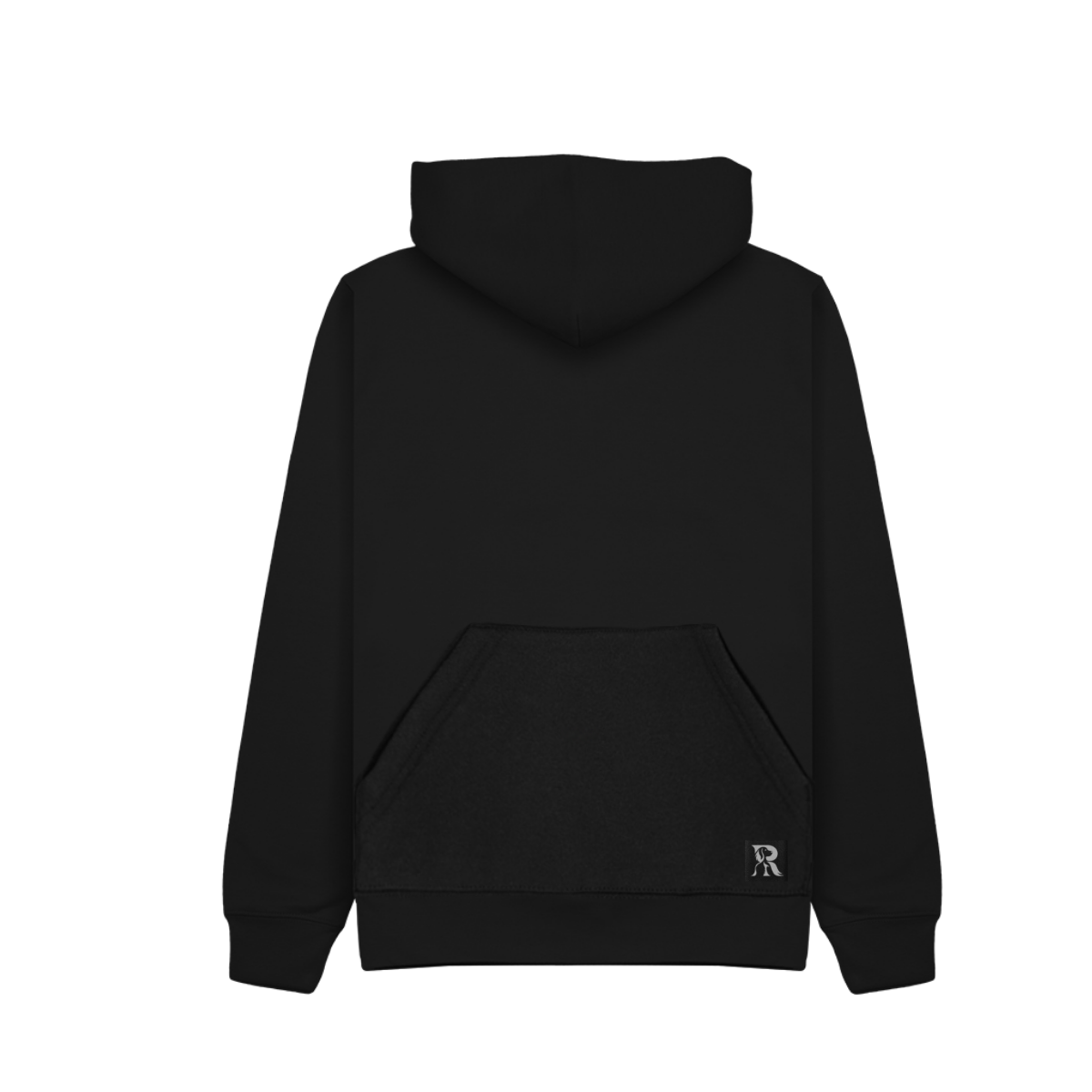 001 BACK POCKET HOODIE - BLACK