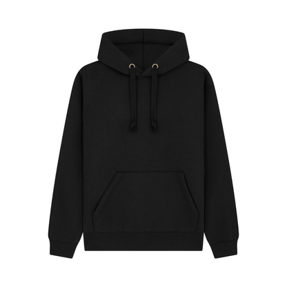 001 BACK POCKET HOODIE - BLACK